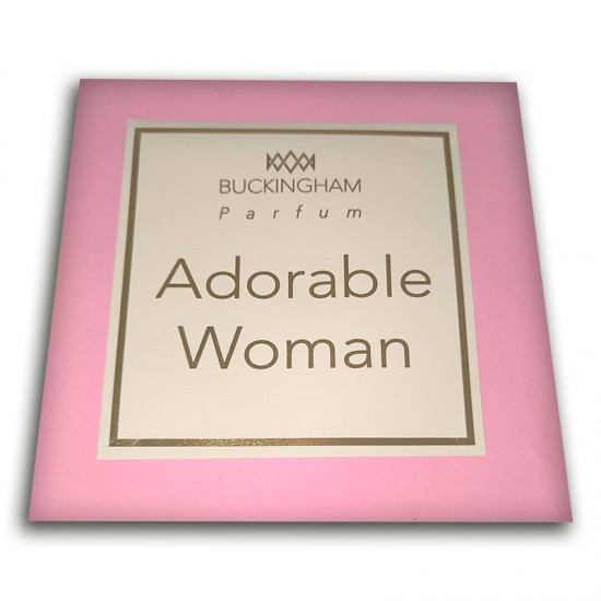 Kit Adorable Woman Perfume 30ml + 15ml + Creme 100ml