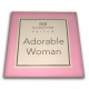 Kit Adorable Woman Perfume 30ml + 15ml + Creme 100ml