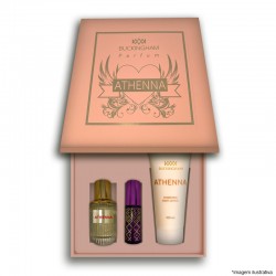 Kit Athenna Feminino Perfume 30ml + 15ml + Creme 100ml