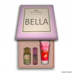 Kit Bella Feminino Perfume 30ml + 15ml + Creme 100ml