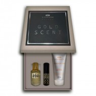Kit Gold Scent Masculino Perfume 30ml + 15ml + Creme 100ml
