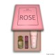 Kit Rose Feminino Perfume 30ml + 15ml + Creme 100ml