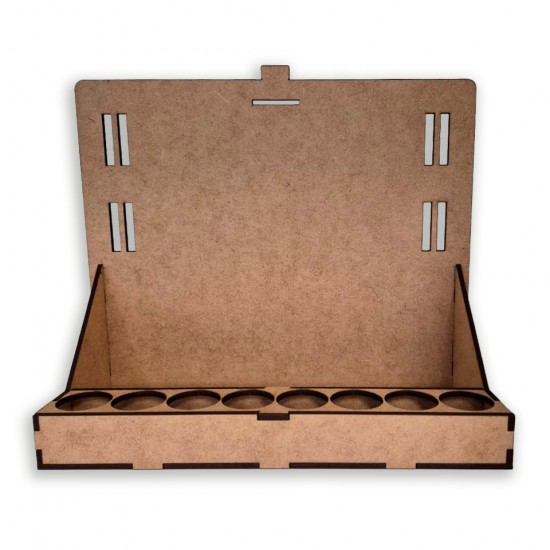 Suporte Expositor de Perfumes MDF Portátil - Uber/99/Mesa